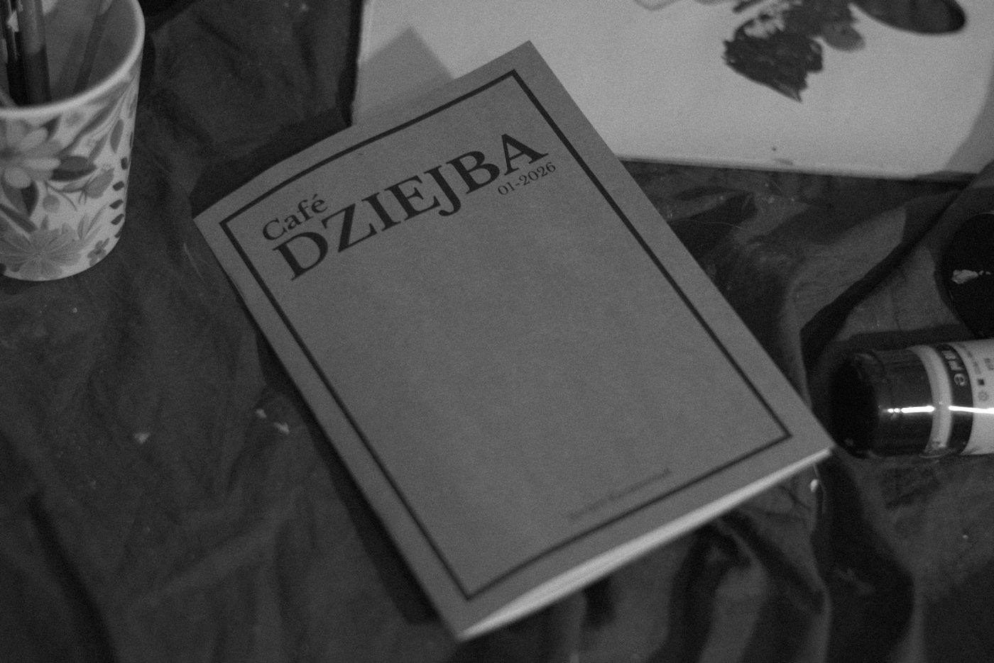 Papierowa wersja newslettera Café Dziejba